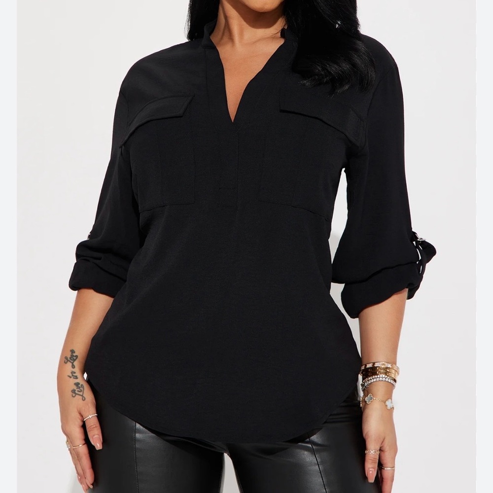 Joie silk blouse black size small